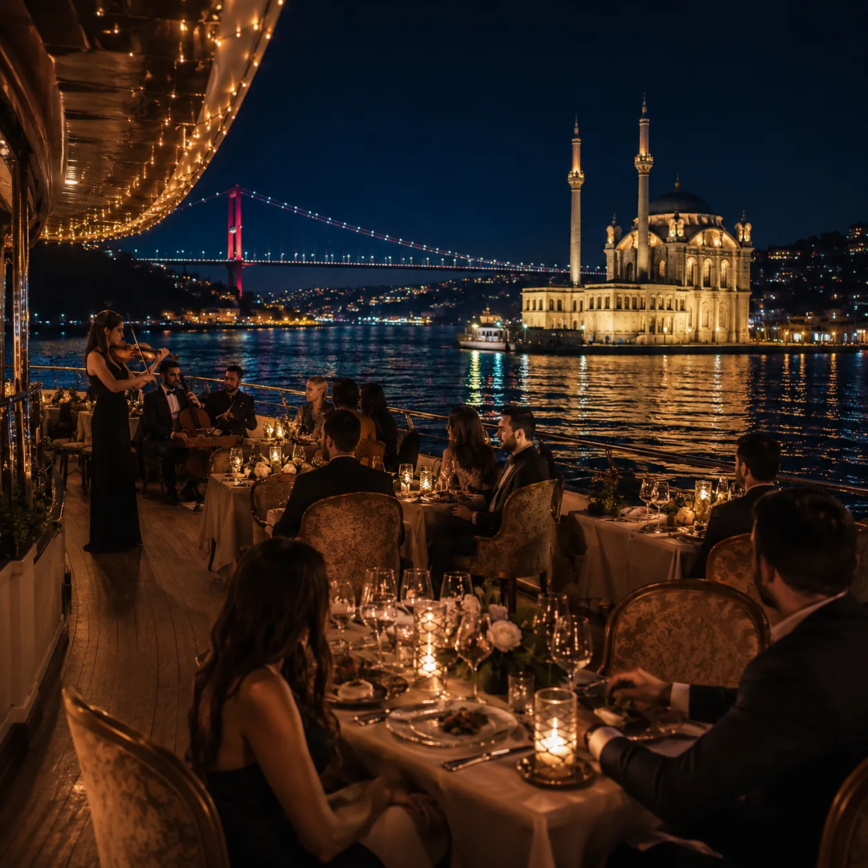 VIP Bosphorus Dinner Cruise in Istanbul 3